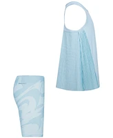 Nike Little Girls 2-Pc. Prep Your Step Shorts & Top Set