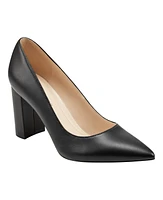 Marc Fisher Women's Viviene Slip-On Block Heel Dress Pumps