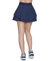 Skechers Women's Solid Sport Court Pull-On Layered Skort