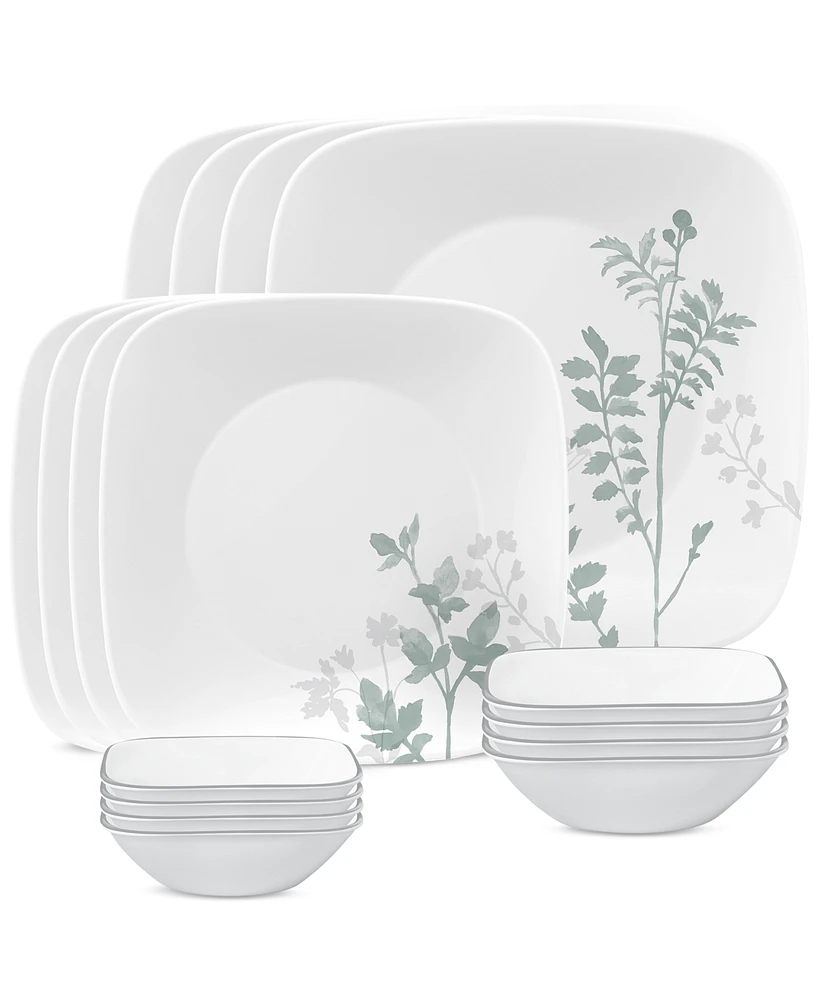 Corelle Amalie 16 Pc. Dinnerware Set, Service for 4