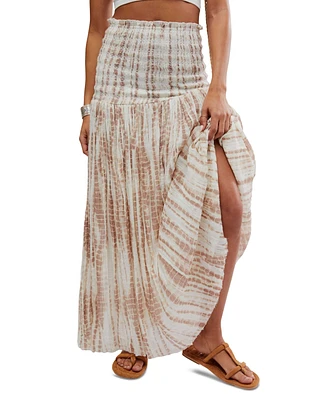 Free People Women's Ravenna Printed Convertible Maxi Skirt