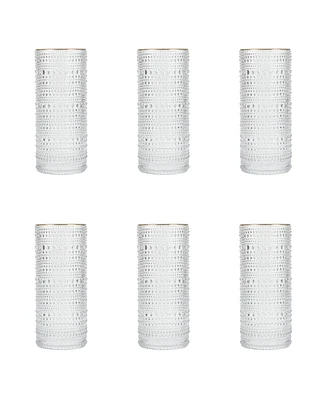 Fortessa Jupiter Collins Highball Glasses, Set of 6