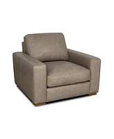 Rutherford Home Matera 46" Leather Cuddle Chair