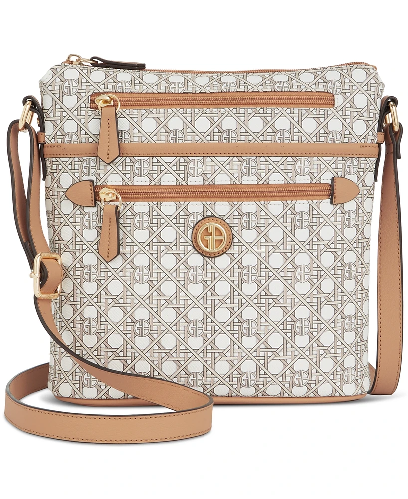 Giani Bernini Caning North South Crossbody, Created for Macy's