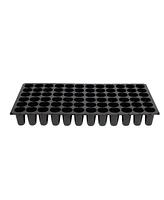 Sunpack 21 x 11in Round 72 Cell Insert Tray, Black