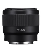 Sony Fe 50mm f/1.8 Lens with 64GB Memory Card Bundle