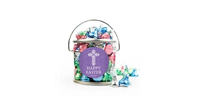 Just Candy Easter Candy Gift Hershey's Kisses Paint Can Cross- By