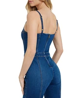 Guess Women's Sami Sleeveless Denim Jumpsuit