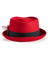 Stacy Adams Men's Wool Diamond Crown Fedora