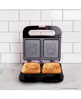 Uncanny Brands Hello Kitty Grilled Cheese Maker- Panini Press and Compact Indoor Grill