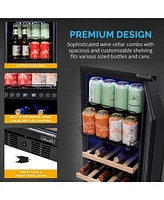 Newair 15 Inch Wine and Beverage Refrigerator