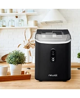 Newair 26 lbs. Nugget Countertop Ice Maker Black