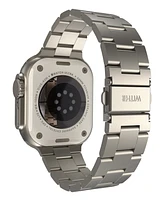 WITHit Men's Titanium Link Band for Apple Watch 42/44/45mm/Ultra/Ultra 2