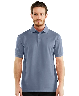 Men's Classic-Fit Cotton-Blend Pique Polo Shirt Big & Tall
