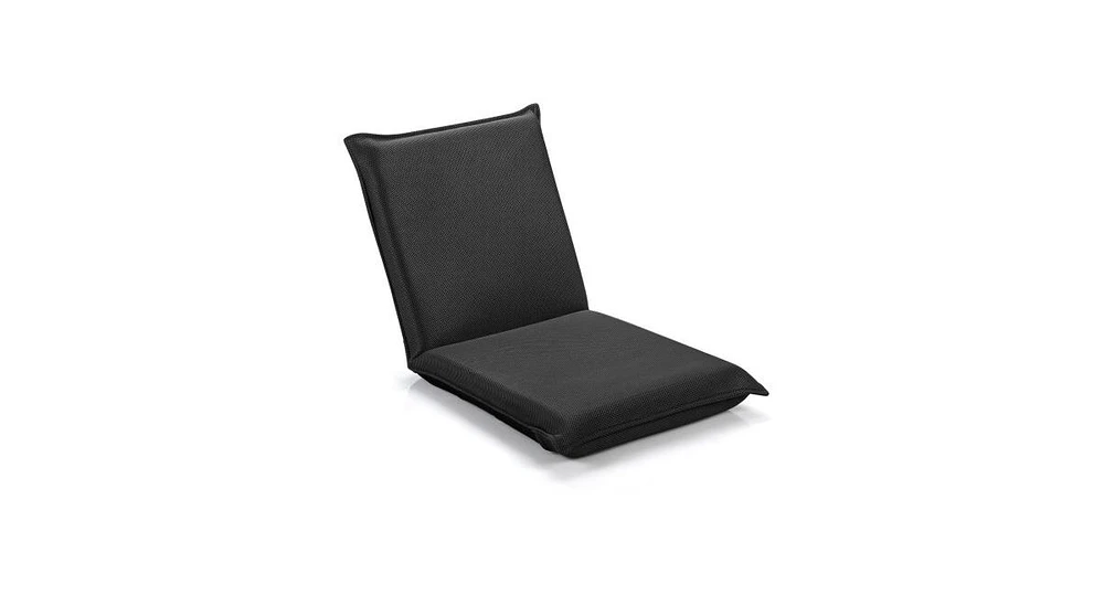 Slickblue Adjustable 6 Positions Folding Lazy Man Sofa Chair Floor