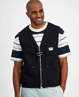 Hugo by Boss Men's Relaxed-Fit Zip-Front Vest