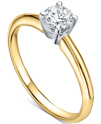 Igi Certified Diamond Solitaire Engagement Ring (1/2 ct. t.w.)