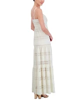 Eliza J Women's Lace Tiered Maxi Dress