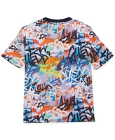 Guess Big Boys Short-Sleeve Cotton Printed Logo Graphic T-Shirt - P0cm