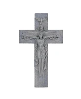 Fc Design Holy Trinity Crucifix 15.5"H Jesus Nailed On The Cross Crucifix Wall Cross Holy Home Decor Perfect Gift for House Warming