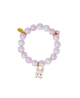 Zomi Gems Girls Easter Bunny Bead Bracelet - Set of 3