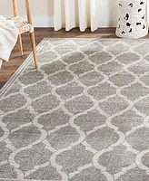 Safavieh Amherst AMT415 Light Gray and 9' x 12' Area Rug