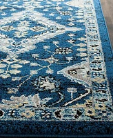 Safavieh Evoke EVK224 Royal and Ivory 3' x 5' Area Rug