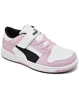 Puma Little Girls' Rebound LayUp Low Casual Sneakers from Finish Line