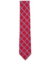 Club Room Men's Adobe Grid Tie, Created for Macy's