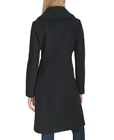 Cole Haan Women's Shawl Collar Wool-Blend Coat