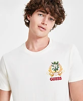 Guess Men's High Grade Palm Logo Graphic T-Shirt