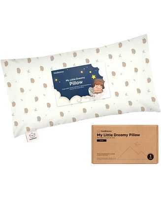 KeaBabies Toddler Buddy Pillow with Pillowcase, 10X18 Soft Cotton Pillows for Sleeping