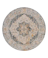 Surya Laila Laa-2312 7'10x7'10 Round Area Rug