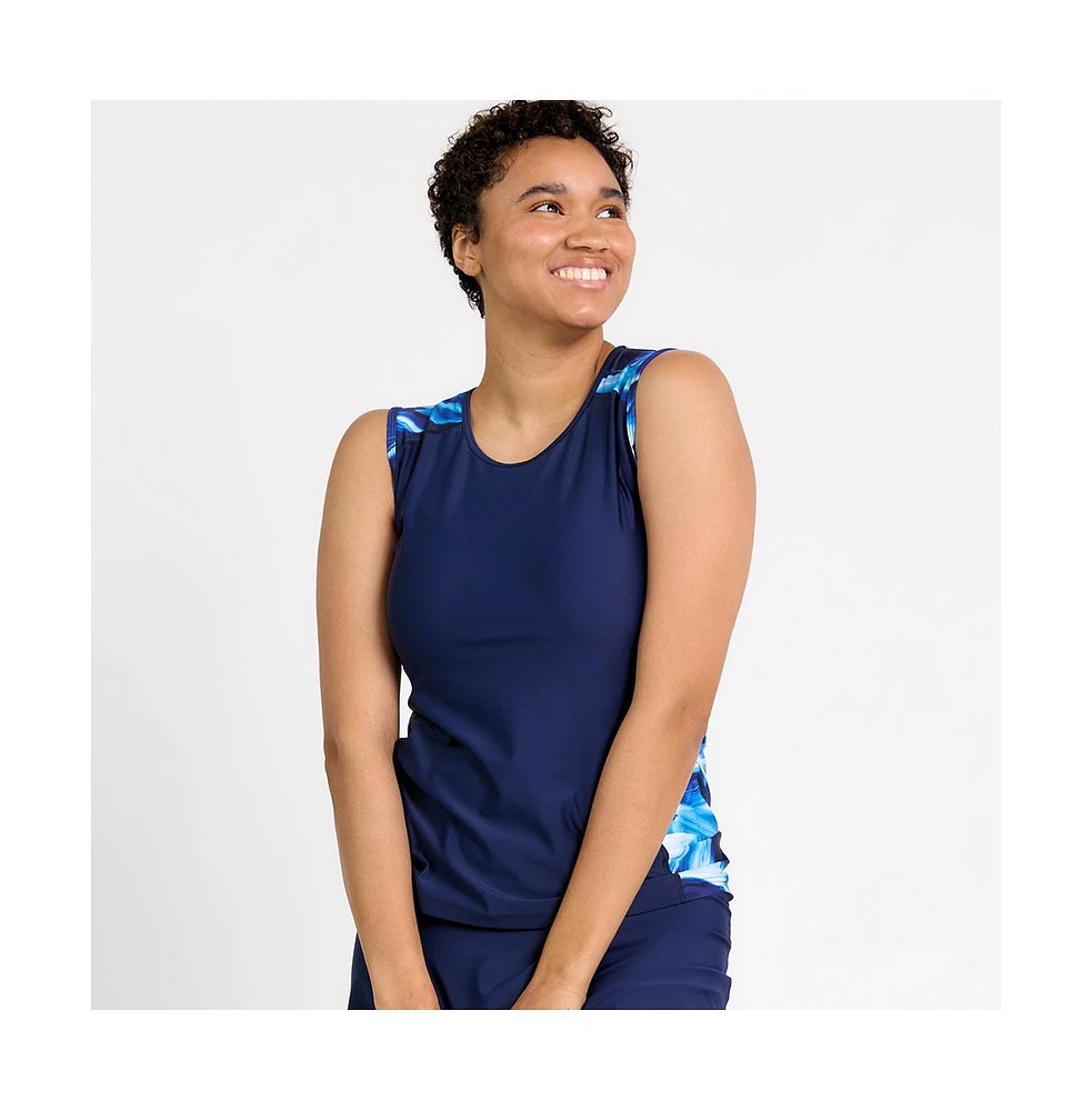 Calypsa Plus Loose Fit Maya Swim Top