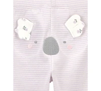 Carter's Baby Boys and Girls 3-Pc. Little Character Bodysuit & Pant Set