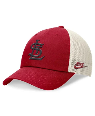 Nike Men's Red St. Louis Cardinals Cooperstown Collection Rewind Club Trucker Adjustable Hat