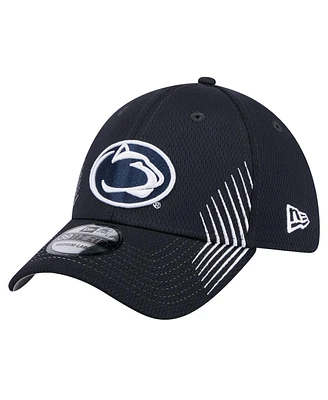 New Era Men's Navy Penn State Nittany Lions Active Slash Sides 39thirty Flex Hat