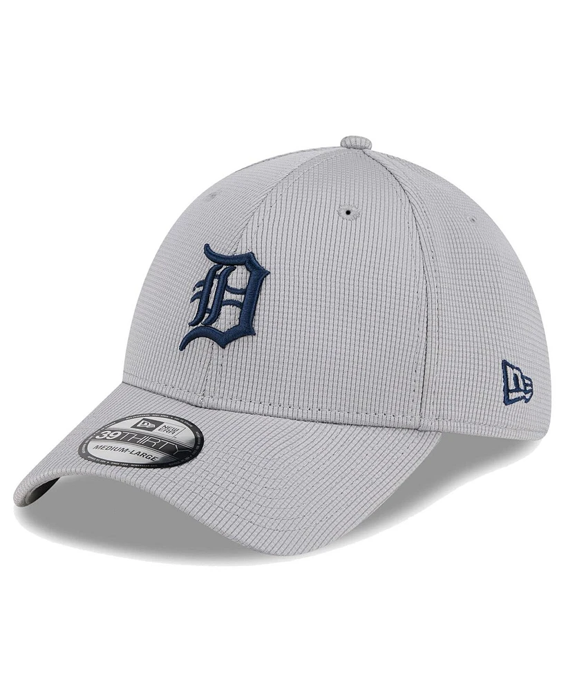 New Era Men's Gray Detroit Tigers Active Pivot 39thirty Flex Hat