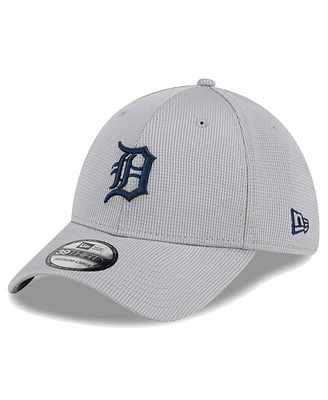 New Era Men's Gray Detroit Tigers Active Pivot 39thirty Flex Hat