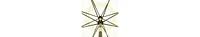 Deluxe 9 Ft Outdoor Market Table Patio Umbrella With Button Tilt