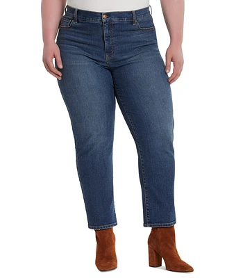Jessica Simpson Trendy Plus Harmony Straight-Leg Jeans