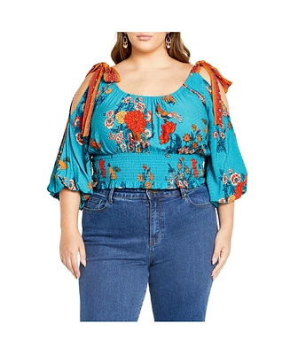 City Chic Plus Size Venice Top