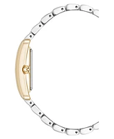 Anne Klein Women's Quartz Two-Tone Alloy Link Bracelet, 23mm - Two