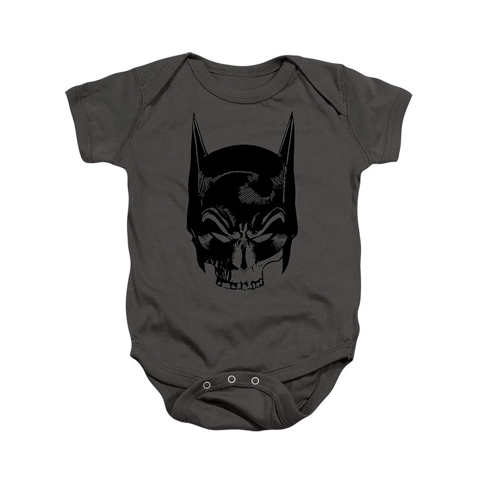 Batman Baby Girls Skull On Snapsuit