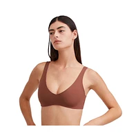 au naturel by Gottex Women's Solid V Neck Bikini Bra Swim Top