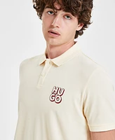 Hugo by Hugo Boss Men's Regular-Fit Logo-Print Polo Shirt