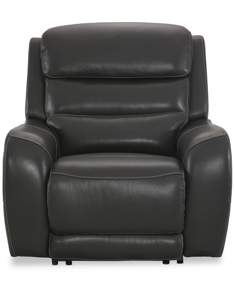 Blairesville 40" Leather Dual Motion Power Recliner Chair