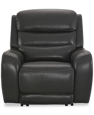 Blairesville 40" Leather Dual Motion Power Recliner Chair