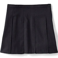 Lands' End Big Girls School Uniform Box Pleat Skirt Top of Knee