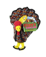 Tuffy Jr Barnyard Turkey, Dog Toy